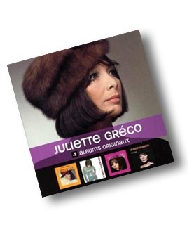JULIETTE GRECO / 4 ALBUMS ORIGINAUX
